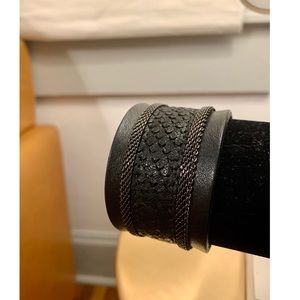 Streets Ahead Genuine Leather Bracelet